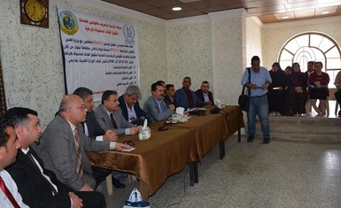 انطلاق أول مشروع نوعي مشترك بين منظمة حمورابي لحقوق الانسان ووزارة العمل والشؤون الاجتماعية للاغاثة بالمعرفة