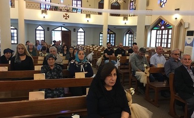 السيدة باسكال وردا والسيد وليم وردا يتقدما بالشكر الجزيل والتقدير لكل الذين شاركاهما في العزاء على الراحلة حربية يوحنا ايشو