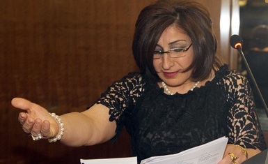 السيدة باسكال وردا توجه رسالة تحية و تضامن وشراكه الى المرأة العراقية بمناسبه اليوم  العالمي للمرأة  في الثامن من اذار.