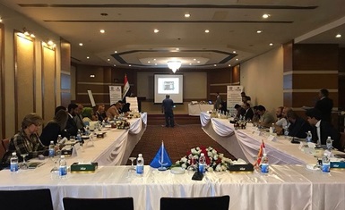 منظمة حمورابي لحقوق الانسان تشارك في ورشة تدريبية اقامها مكتب حقوق الانسان في بعثة الامم المتحدة لمساعدة العراق يونامي.