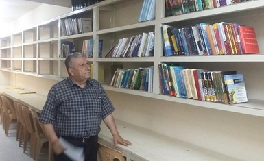 Hammurabi Human Rights Organization contribute in the establishment of Al-Hamdaniya University library