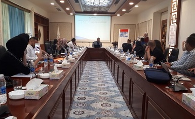 Mr. William Warda participate in a training workshop on the Universal Periodic Review  ( UPR) of human rights in Iraq