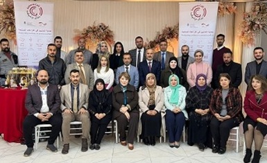 Eng. Mohammed Essam participates in a workshop on the displaced and safe return under international humanitarian law