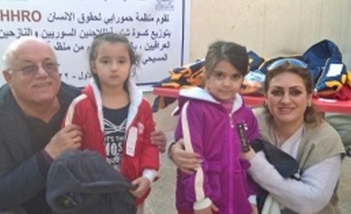 Hammurabi Human Rights Organization carries out a relief project with the support of Christian Solidarity International.