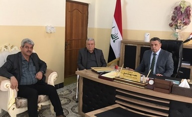 أضواء على المشروع الذي أنجزته منظمة حمورابي لحقوق الانسان بأنارة الطرق وسلامة النقل في قرقوش وكرمليس