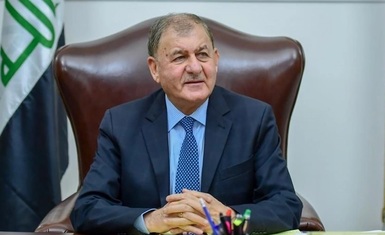 باسكال وردا رئيسة منظمة حمورابي تهنيء السيد عبد اللطيف جمال رشيد لتوليه رئاسة جمهورية العراق