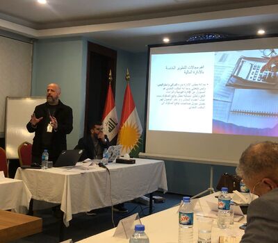 منظمة حمورابي لحقوق الإنسان تشارك في المؤتمر السنوي لشبكة تحالف الأقليات العراقية في أربيل