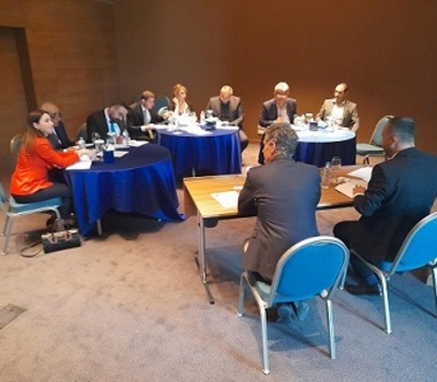 السيد لويس مرقوس ايوب يشارك في اجتماع تقييمي دعت اليه البعثة الاوربية لمراقبة الانتخابات البرلمانية في العراق