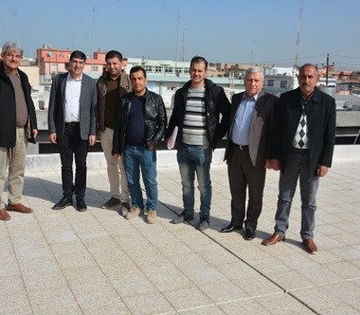 A delegation of the French Parliament in the French region Auvergne-Rhône  accompanied by Mr. Yohanna Yousef Tawaya, inspected the construction works of Qaraqosh School- the first under construction in Hamdaniya.