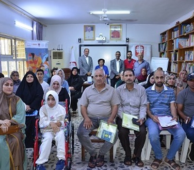 Hammurabi Human Rights Organization completes the 8th edition of the second phase on workshops on the rights of persons with disabilities