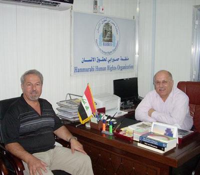 أفرام شبيرا يعرب لحمورابي عن رؤيته السياسية بشان المسيحيين في العراق