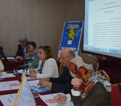 السيدة باسكال وردا تتلقى رسالة تهنئة من السيد عبد الخالق زنكنة بمناسبة انعقاد المؤتمر الانتخابي الخامس لمنظمة حمورابي لحقوق الإنسان