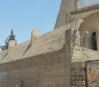 السيدة رئيسة منظمة حمورابي تستقبل وفد شبابي من الجنسية الاسبانية قادم الى العراق للإطلاع على أوضاع المسيحيين بعد داعش