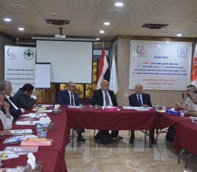 Launching the second symposium carried out by Hammurabi Human Rights Organization within the program of Alliance Network of Iraqi Minorities on Article 372 of the Iraqi Penal Code.
