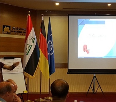 اثنان من اعضاء الهيئة العامة لمنظمة حمورابي لحقوق الانسان يشاركان في دورة تدريبية بشأن الشرطة المجتمعية