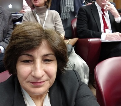 Mrs. Pascale Warda, Chairwoman of Hammurabi Human Rights Organization, participated in the International Conference on Sustainable Human Development held at the Vatican